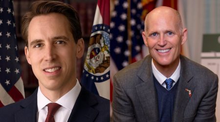 Senators Josh Hawley and Rick Scott